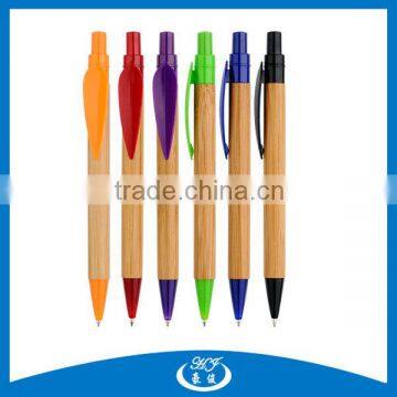 Multicolor Plastic Clip Eco-Friendly Paper Ball Pen