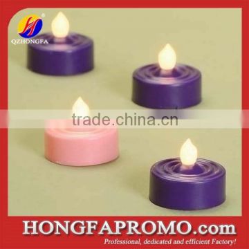 Colored Battery Operated Tea Light Candle