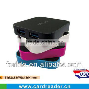 Factory Latest Super Speed 5Gbps USB 3.0 Hub 4 Ports