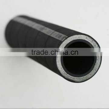 SAE 100R15 high impulse spiral steel wire reinforced heavy duty hydraulic rubber hose