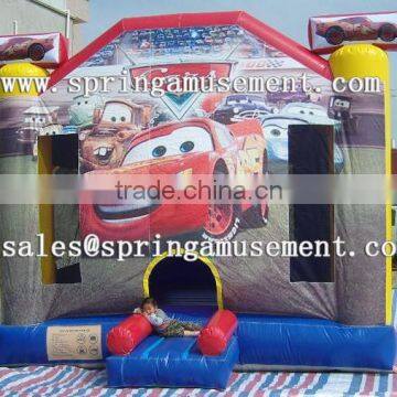 Hot sale and Top design inflatable jumping castles with hook and loop fastener