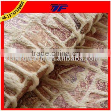 Embossed Micro Velboa Fabric Use For Sofa