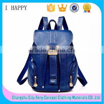 Fashion Girls School Bag PU Satchel Bag Leather School Backpack