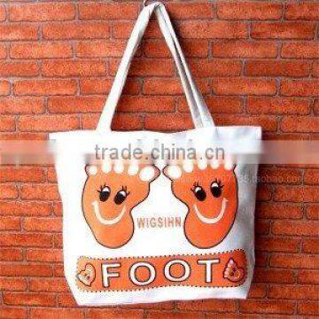 2011 new cotton fabric cartoon bag