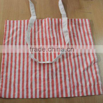 The Mini Multipurpose Cotton Canvas Bags Tote with Stripes