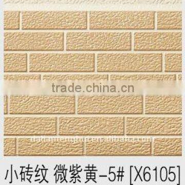 Brick exterior siding/light weight structural insulated panel facade wall cladding/unipan