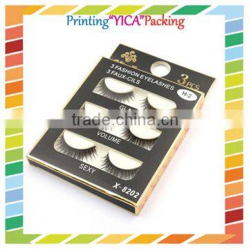 Wholesale luxury custom false eyelashes packaging box