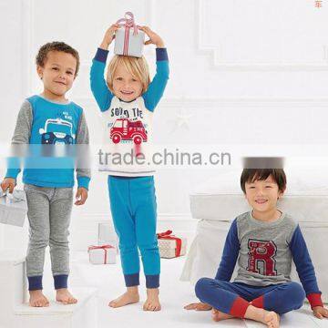 high quality velvet thicken winter warmer boys pyjamas sets