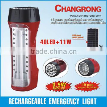 black night farm working led lantern torch with solar panel