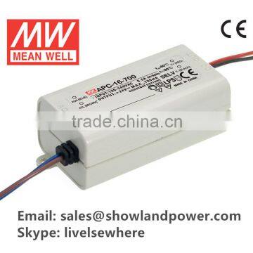 16w MW led Constant Current driver APC-16-350 / APC-16-700                        
                                                Quality Choice