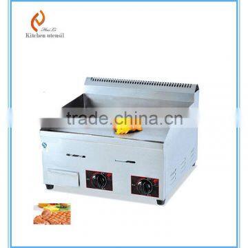 Commercial table top flat gas griddle