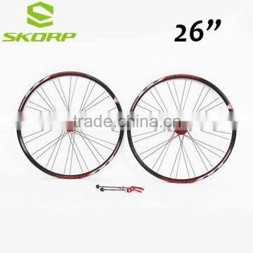 Ball Bearing 26"Alloy Wheel Bicycle MTB Bike Wheelset Bicycle Alloy Wheel