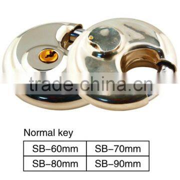 round combination stainless steel disc padlock