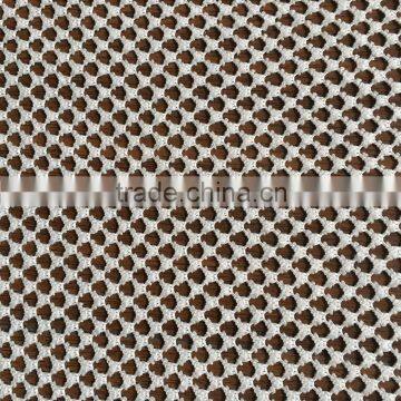 Shaoxing Zequn 140g/sm fancy polyester loop Knit mesh fabric for garment clothes