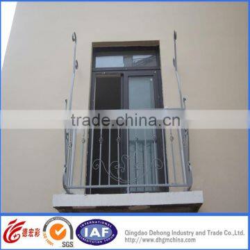 Hot Galvanized Residential Wrought Iron Fence