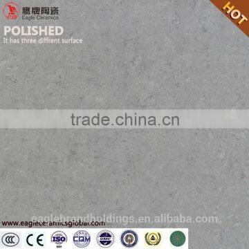 good price vitrified tile, dark grey nano polished glossy tile, double loading ceramic floor tiles