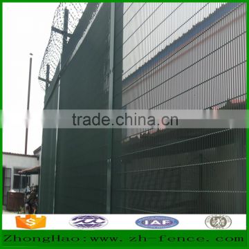 High quality and low price 358 high security fence /anti climb security fence on selling