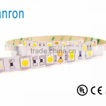 High Quality Single Color Smd 5050 LED Strip DC12V 60 led/m strip light Warm White Flexible LED Strip Light