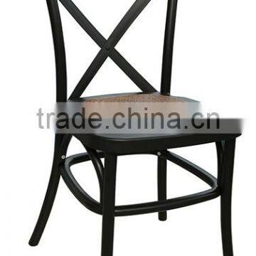 plastic crossback dining chair