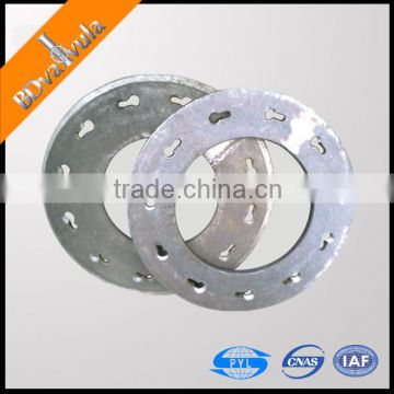 Forged Pipe pile end plate SS400 with good price