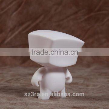 square white blank vinyl toy for diy