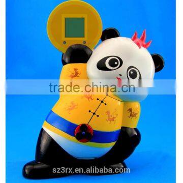 custom design panda resin figurine/resin statue for gift/custom resin panda statue