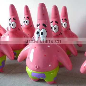 Fiberglass Mascot Sculpture FRP Cartoon Sculpture