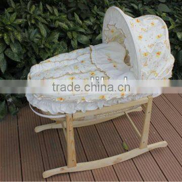 Printed Baby Moses Basket set with various designs