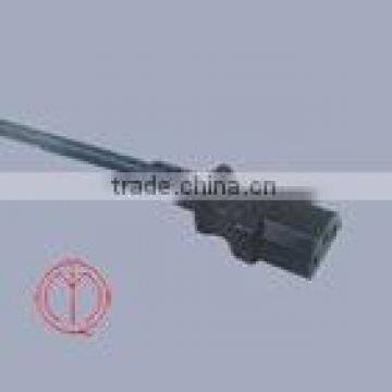 IEC power cord plug Extension cord with flat plug