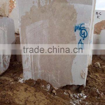 Cheap Beige Marble Blocks Quarry in Turkey photo-6