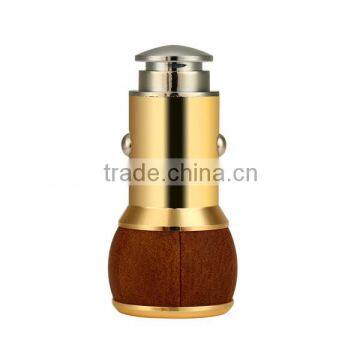 2016 New Items Leather Usb Car Charger 12v 2a Output Usb Car Charger for Xiaomi photo-5