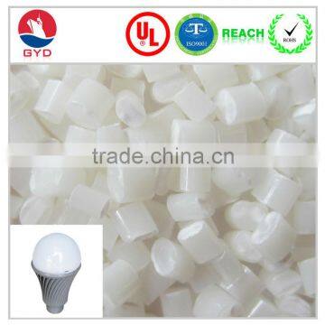 FR modified pc material High reflectance engineering polycarbonate used in LED light plastic material