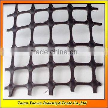 Reinforcing biaxial geogrid