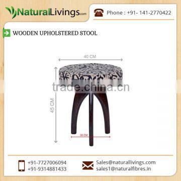 Modern Technology made Wooden Stool for Home Decoration Use