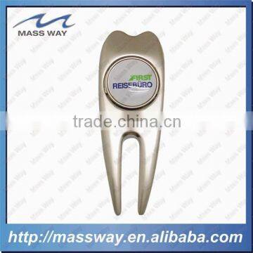 Blank Gold Color Zinc Alloy Metal Custom Magnetic Golf Ball Markers photo-5