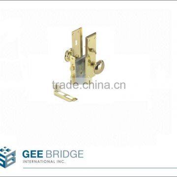 0108001 Solid Brass Security Lockset Mortise Door Lock