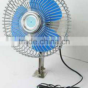 auto oscilating car fan DC 12V ce/rohs