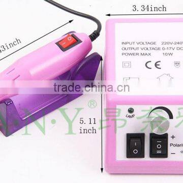 Professional Electric Nail Art Salon Portable Drill Vacuum Manicure Machine 20000rpm photo-3