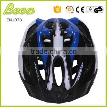 PC in Mold High Impact Black Eps Adult Bicycle Helmet photo-2