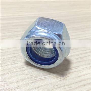 DIN985 zinc nylock nut insert