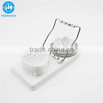 Colorful factory price 2 in 1 egg slicer cutter