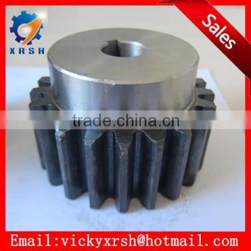 Carbon steel gear with boss professional supplier