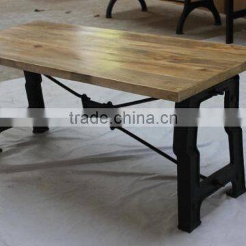 Industrial Furniture Iron Wood Dining Table