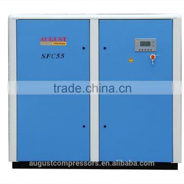SFC55D 55KW/75HP 8 Bar AUGUST Stationary Air Cooled Screw Auto ac Compressor Price of Air Compressor photo-5