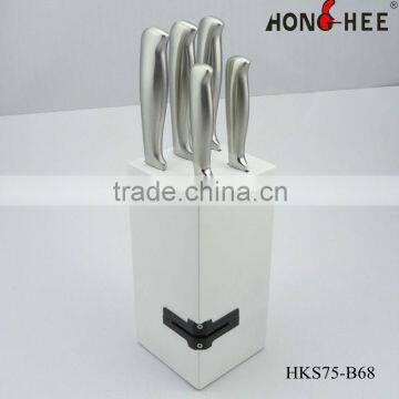 New Hollow Handle 5 Pcs Stainless Steel Kitchen Knife