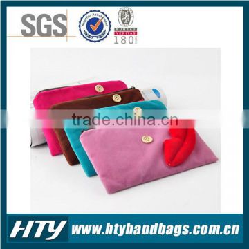 Fashionable discount promotion zip makeup bag