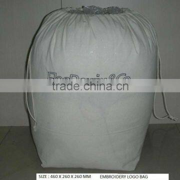Hand embroidery logo bag
