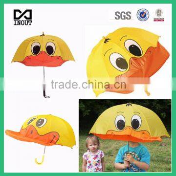 Xiamen manufacture kid best price duck umbrella