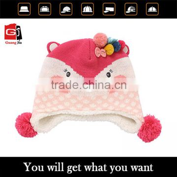 oem custom free knitting patterns animal hats