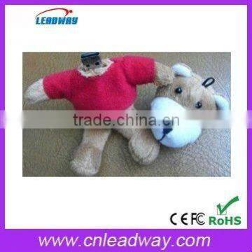 Cartoon animal lovely donkey toy bear usb flash drive 32 gb